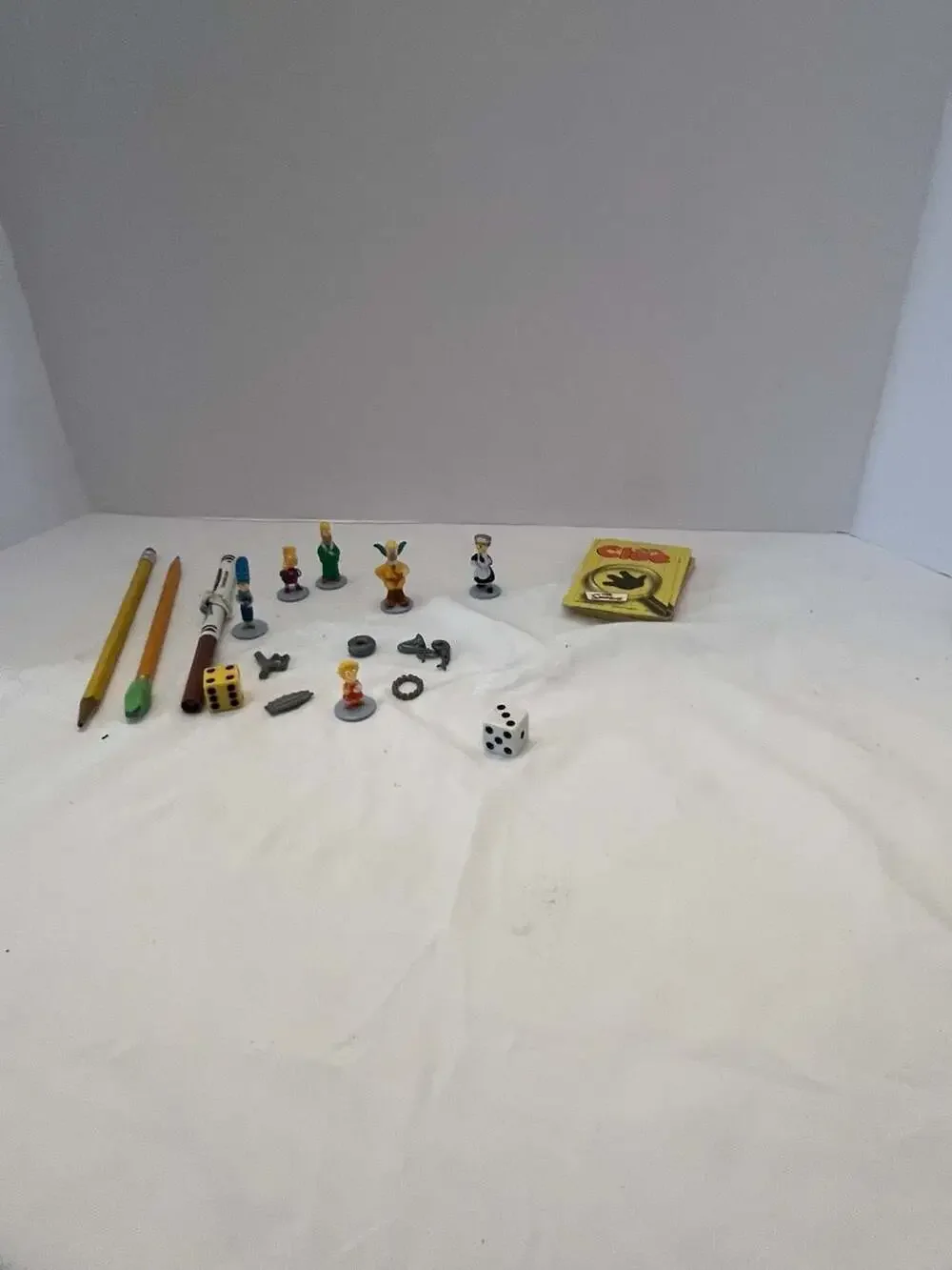 The Simpsons Clue Board Game 2nd Edition 2002 21 Cards No Instructions